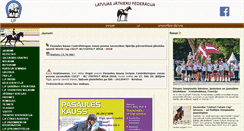 Desktop Screenshot of leflatvia.lv