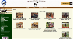 Desktop Screenshot of galerija.leflatvia.lv